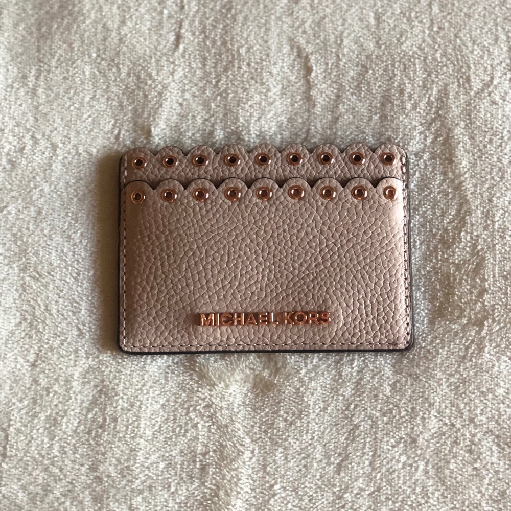 Michael Kors Leather Card Holder